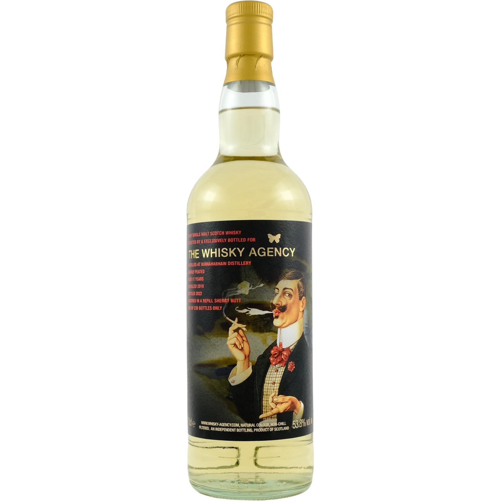 The Whisky Agency Bunnahabhain 2010 11 Year Old 53.8% ABV