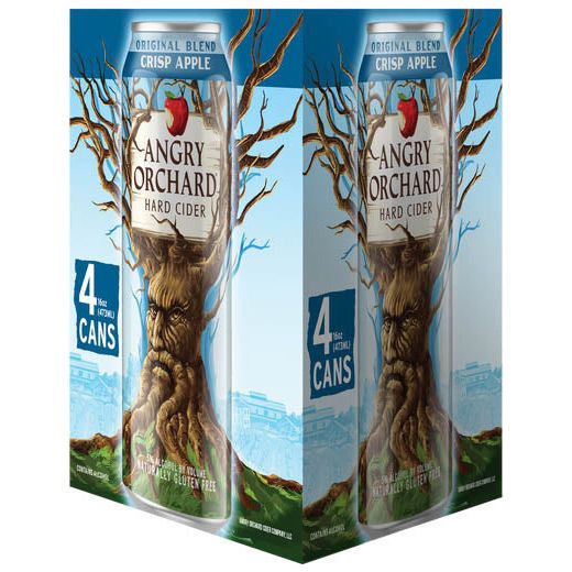 Angry Orchard Crisp Cider 4 Tall Cans