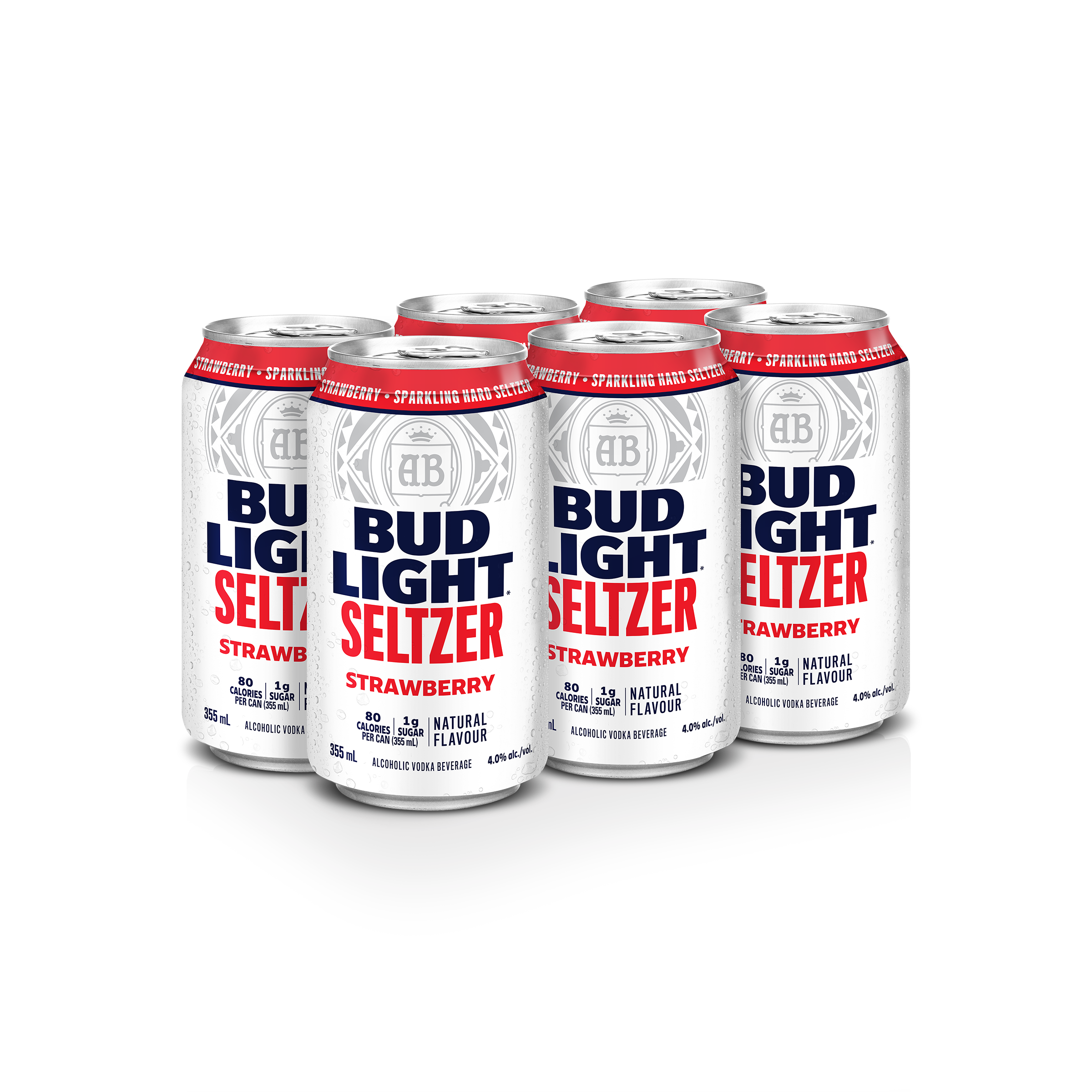Bud Seltzer Strawberry Cans – BSW
