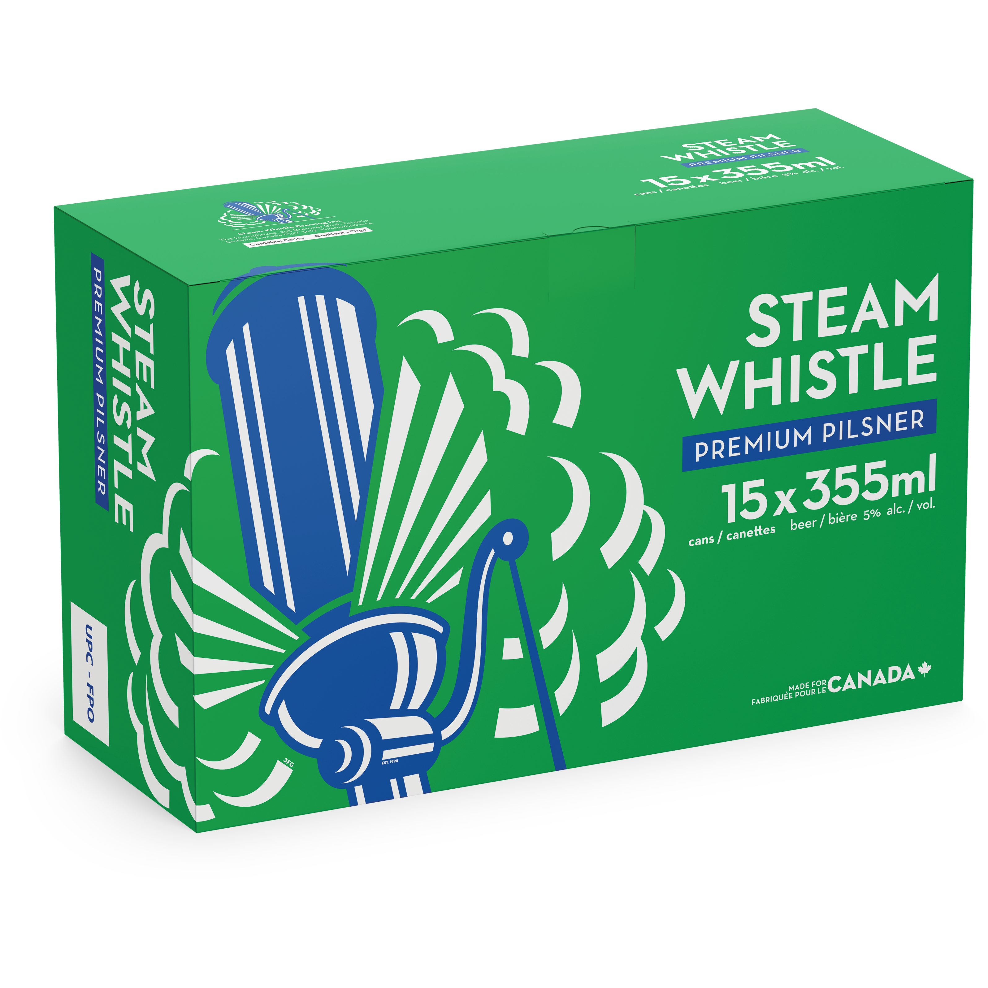Steam Whistle Pilsner 15 Cans