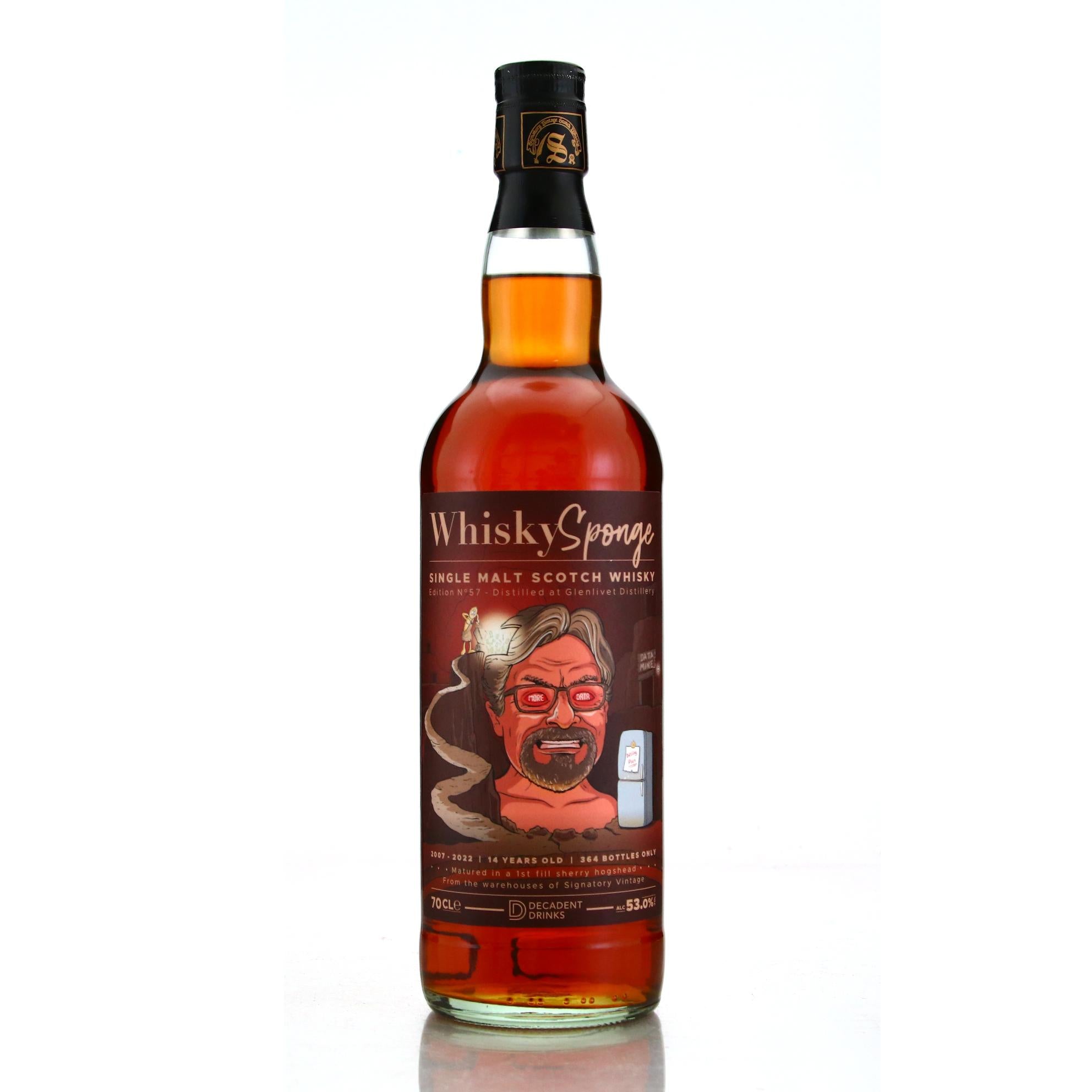 Whisky Sponge Edition No.57 Glenlivet 2007 14 Year Old 53% ABV