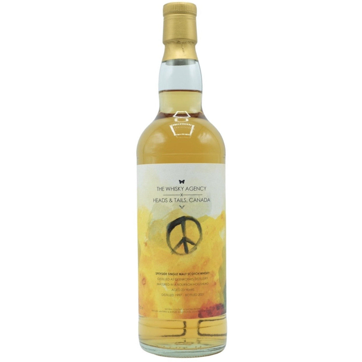 The Whisky Agency Glenrothes 1997 23 Year Old Peace 51.3% ABV