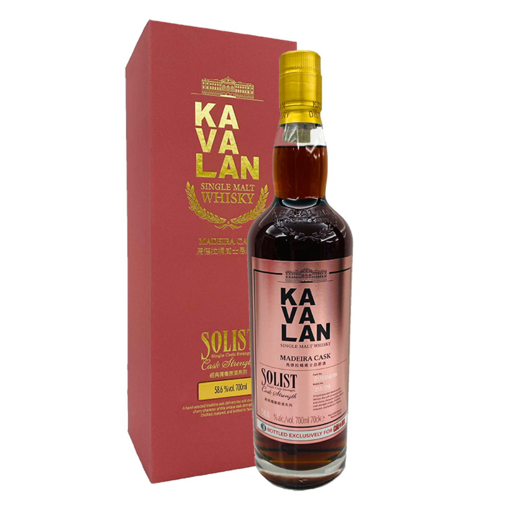 Kavalan Canada Exclusive Solist Madeira Taiwanese Single Malt Kavalan Canada Exclusive Solist Madeira Taiwanese Single Malt