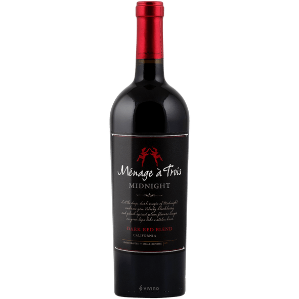 Ménage à Trois Midnight Dark Red Blend 750ml