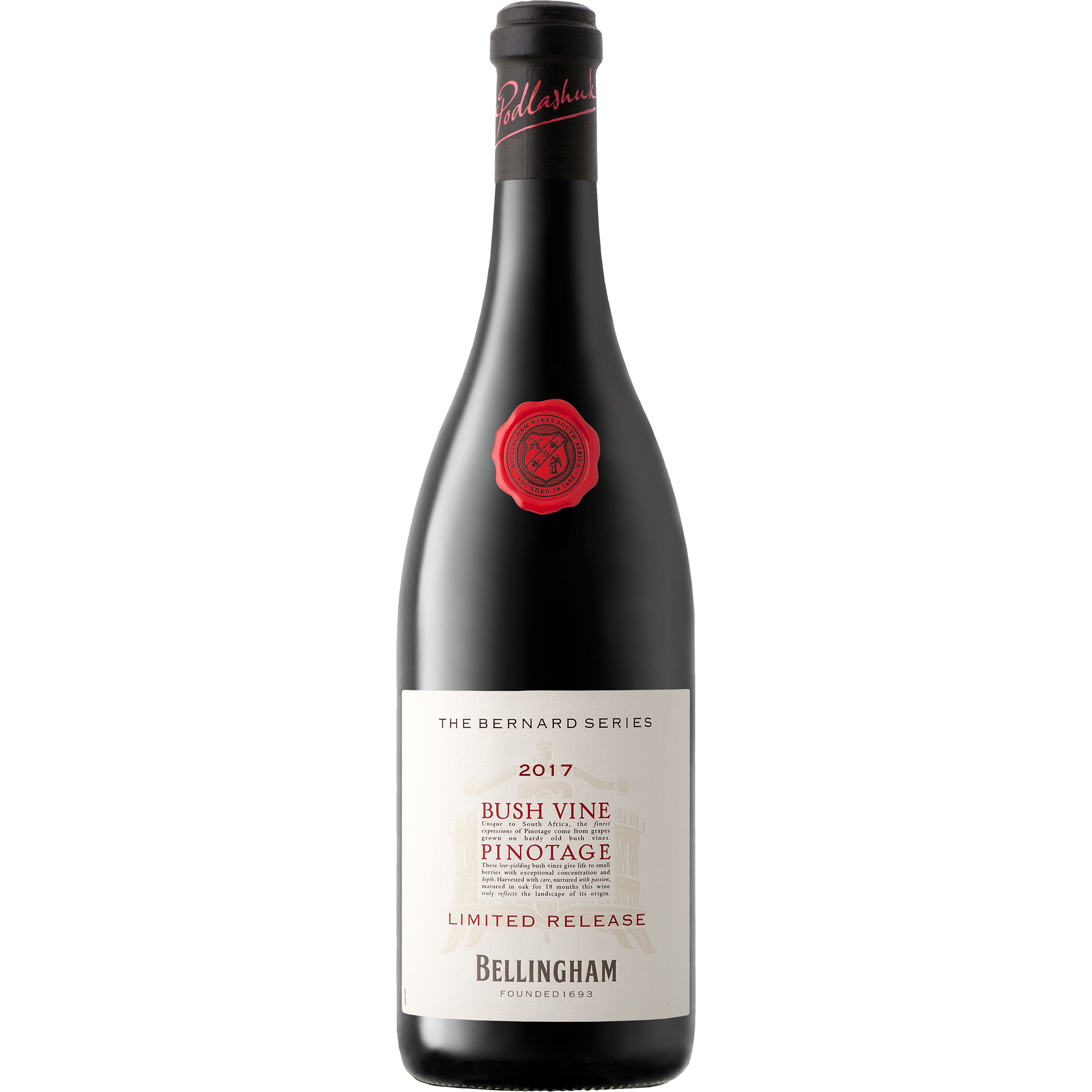 Bellingham The Bernard Series Bush Vine Pinotage 2022 750ml