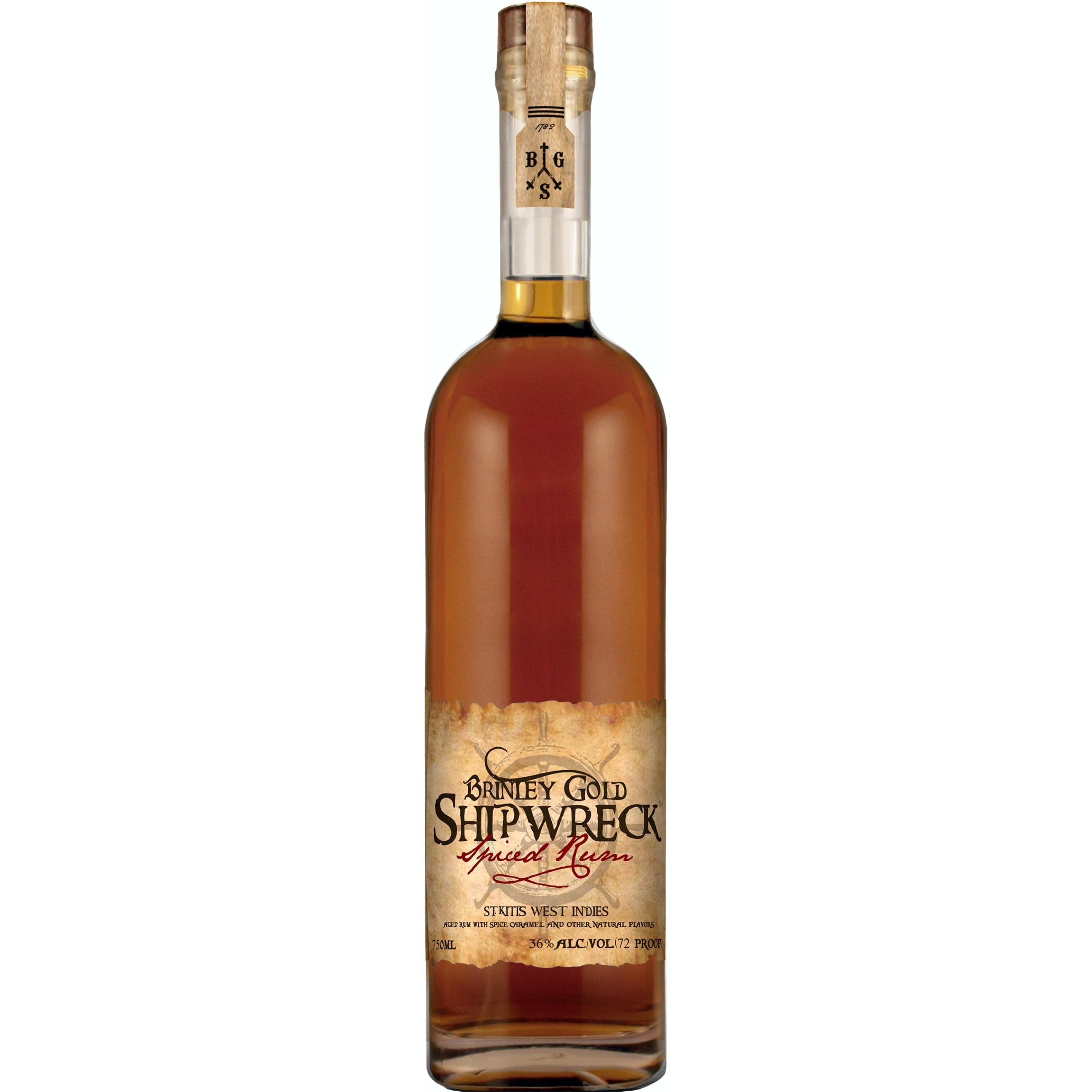 Brinley Gold Shipwreck Spiced Rum
