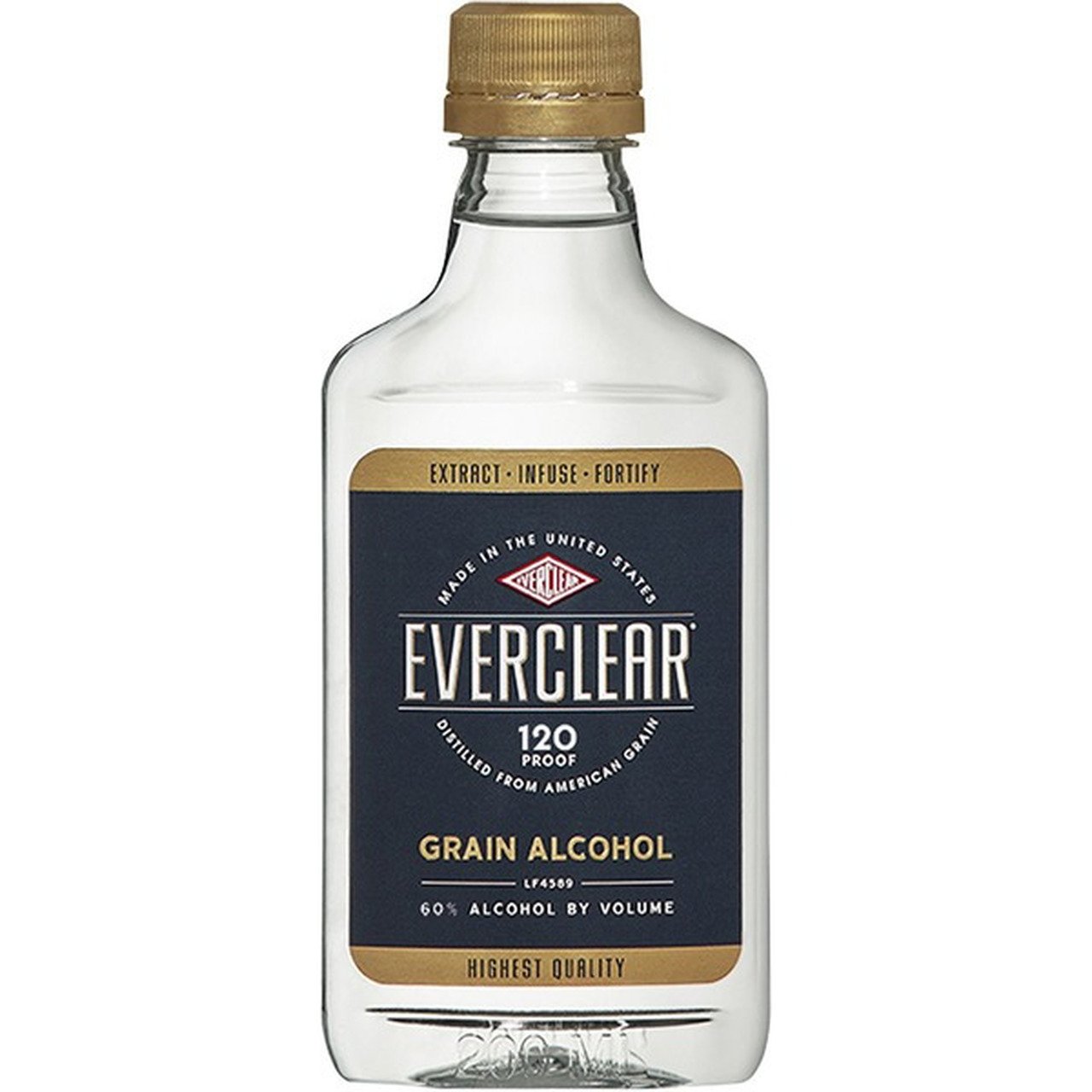 Everclear 190 Proof Alochol 200ml BSW Liquor