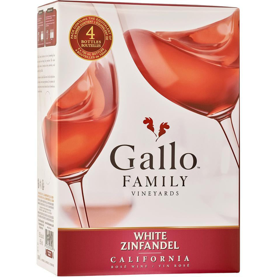 Gallo White Zinfandel 3L Bag in Box
