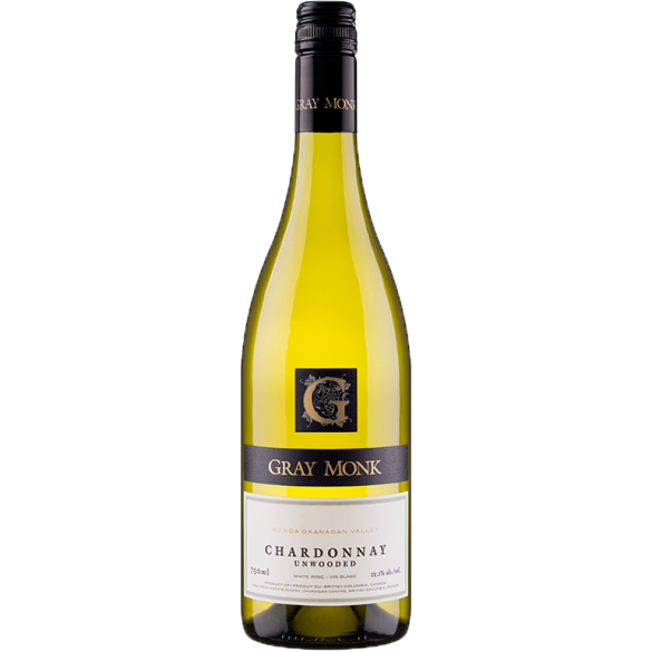 Gray Monk Chardonnay Unwooded 2022 750ml