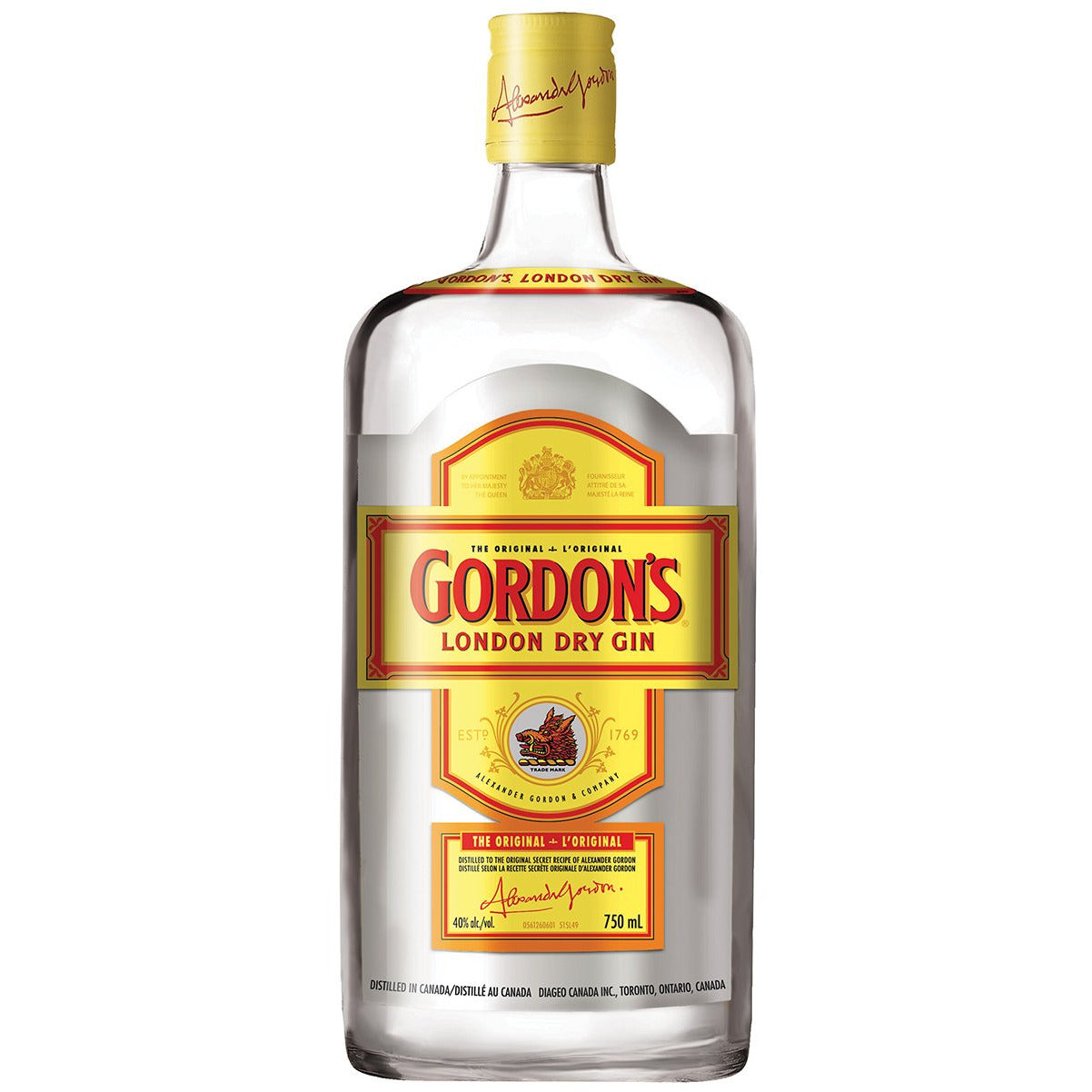 GORDON'S LONDON DRY GIN (750 ML) - $14.99 - $125 Free Shipping
