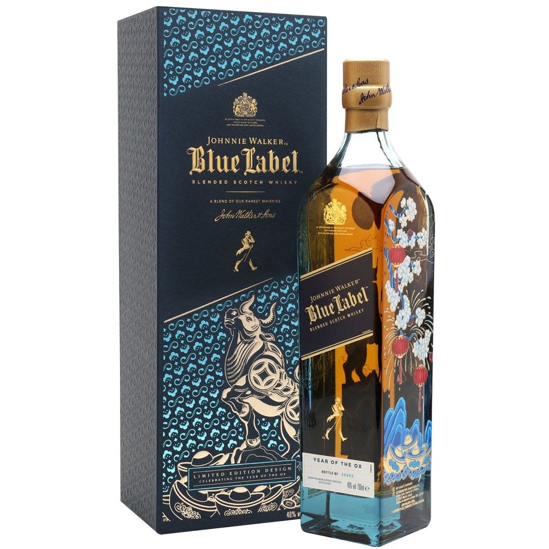 Johnnie Walker Blue Label Year Old of the Ox
