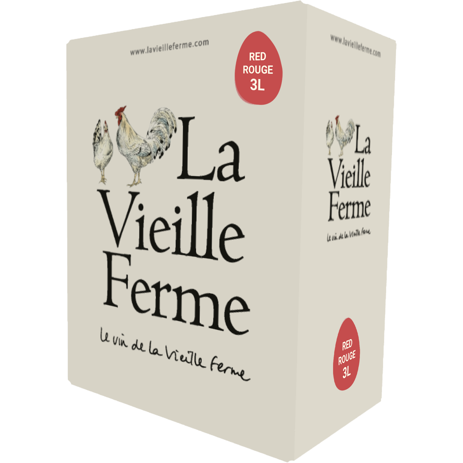 La Vieille Ferme Rouge 3L Bag in Box