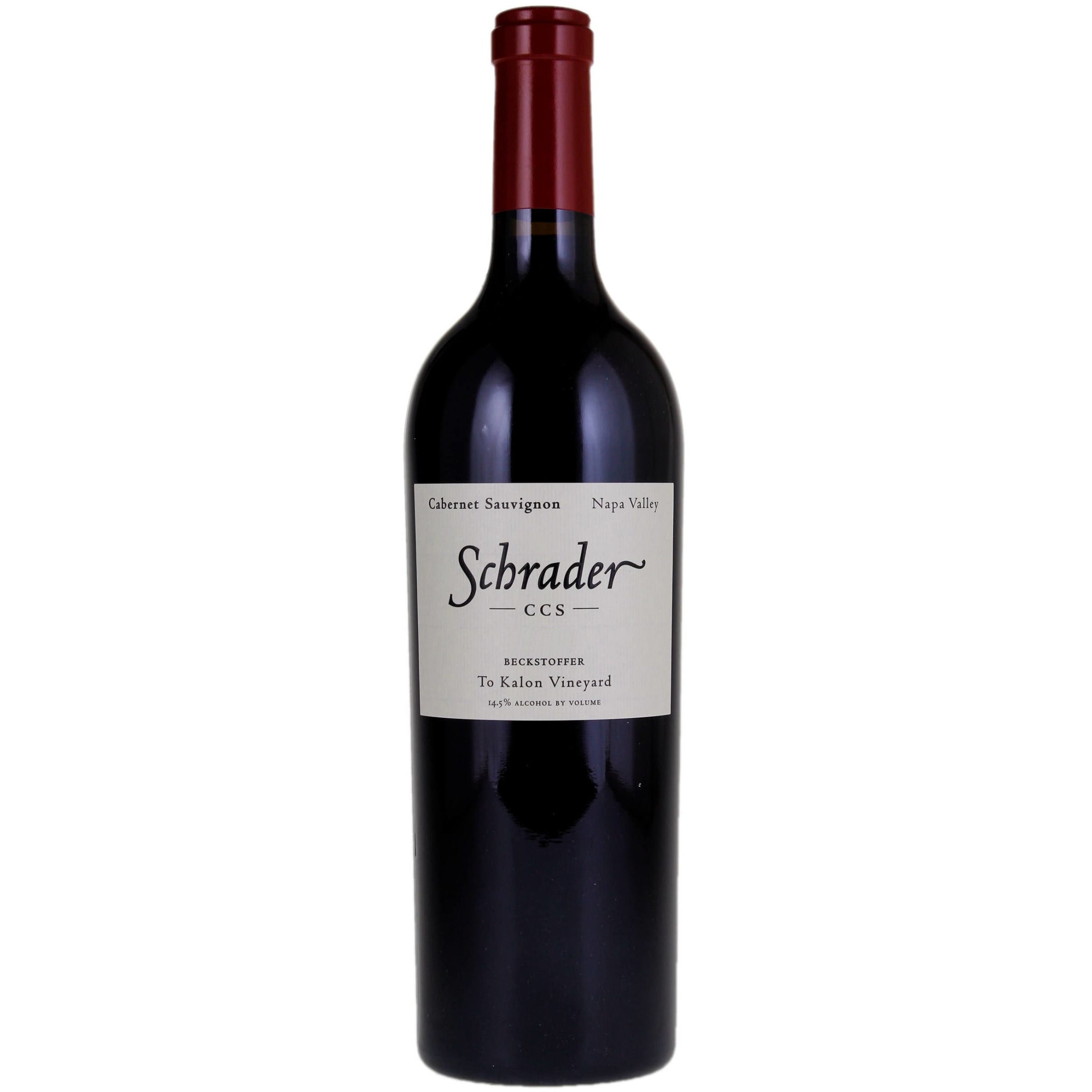 Schrader CCS Beckstoffer To Kalon Cabernet Sauvignon 2018