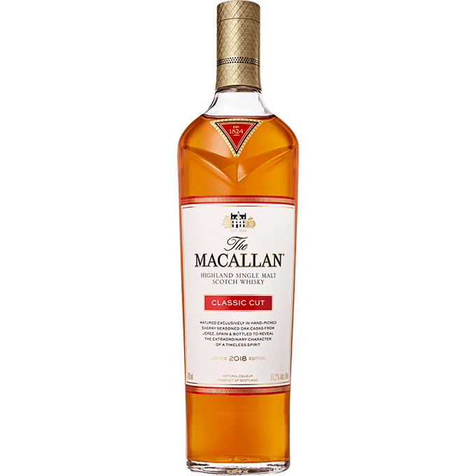 The Macallan Classic Cut 2018 51.2% ABV 700ml