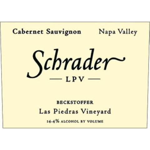 Schrader LPV Beckstoffer Las Piedras Vineyard Cabernet Sauvignon 2018