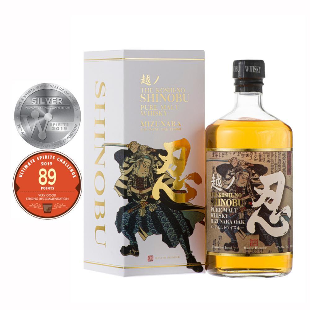 Shinobu Japanese Pure Malt Japanese Whisky 750ml – BSW Liquor