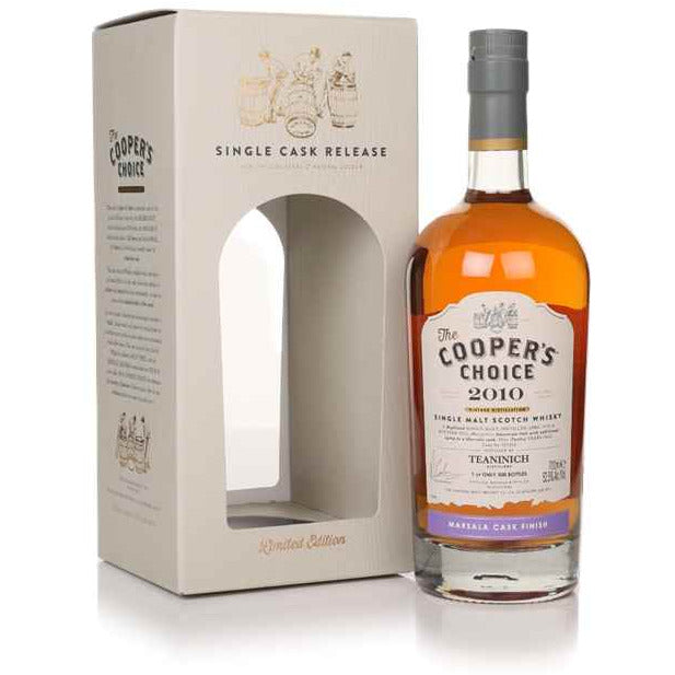Cooper's Choice Teaninch 12 Year Old Marsala Cask Finish 52.5%