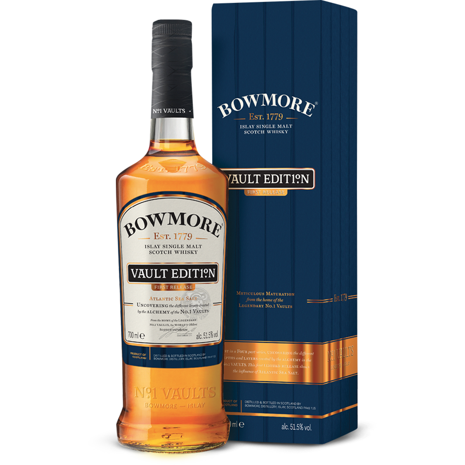 Bowmore Vaults Edition First Release Atlantic Sea Salt 51.5% ABV