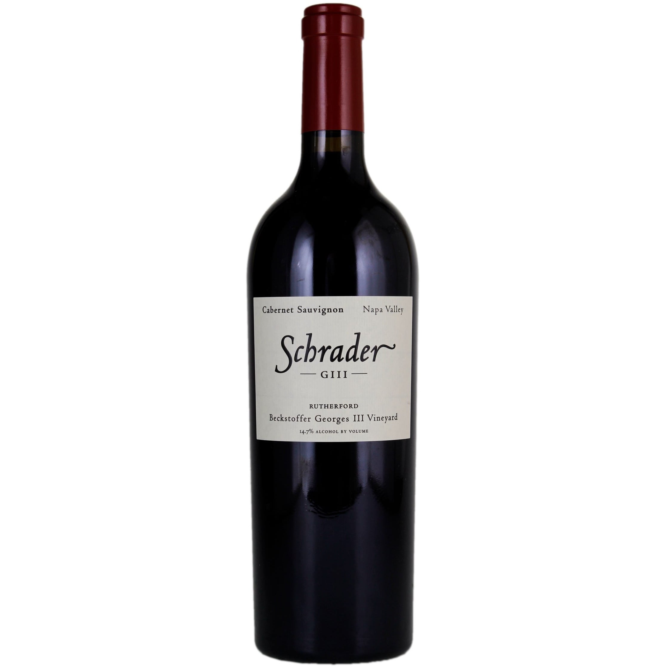 Schrader GIII (G3) Beckstoffer Georges III Vineyard Cabernet Sauvignon 2018 750ml