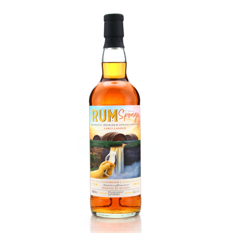 Rum Sponge Edition No.22 Uitvlugt Rum 1998 25 Year Old 700ml