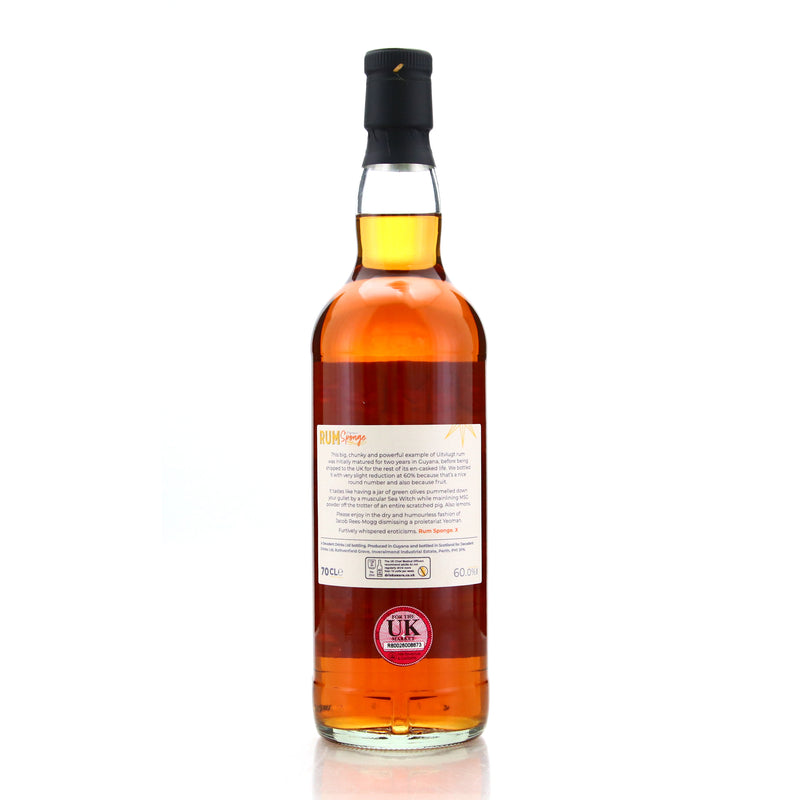 Rum Sponge Edition No.22 Uitvlugt Rum 1998 25 Year Old 700ml