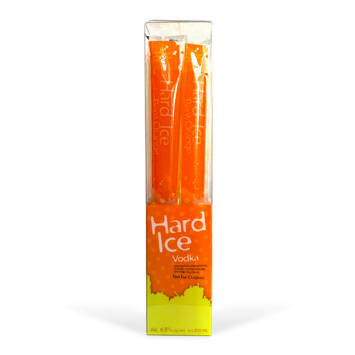 Hard Ice Vodka Freezie Bent Orange