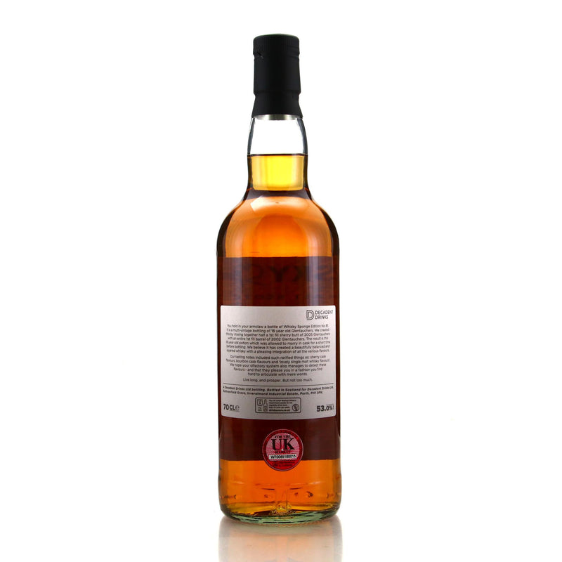 Whisky Sponge Edition No.81 Glentauchers 2005 18 Year Old 700ml