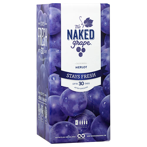 Naked Grape Merlot 4L Bag in Box