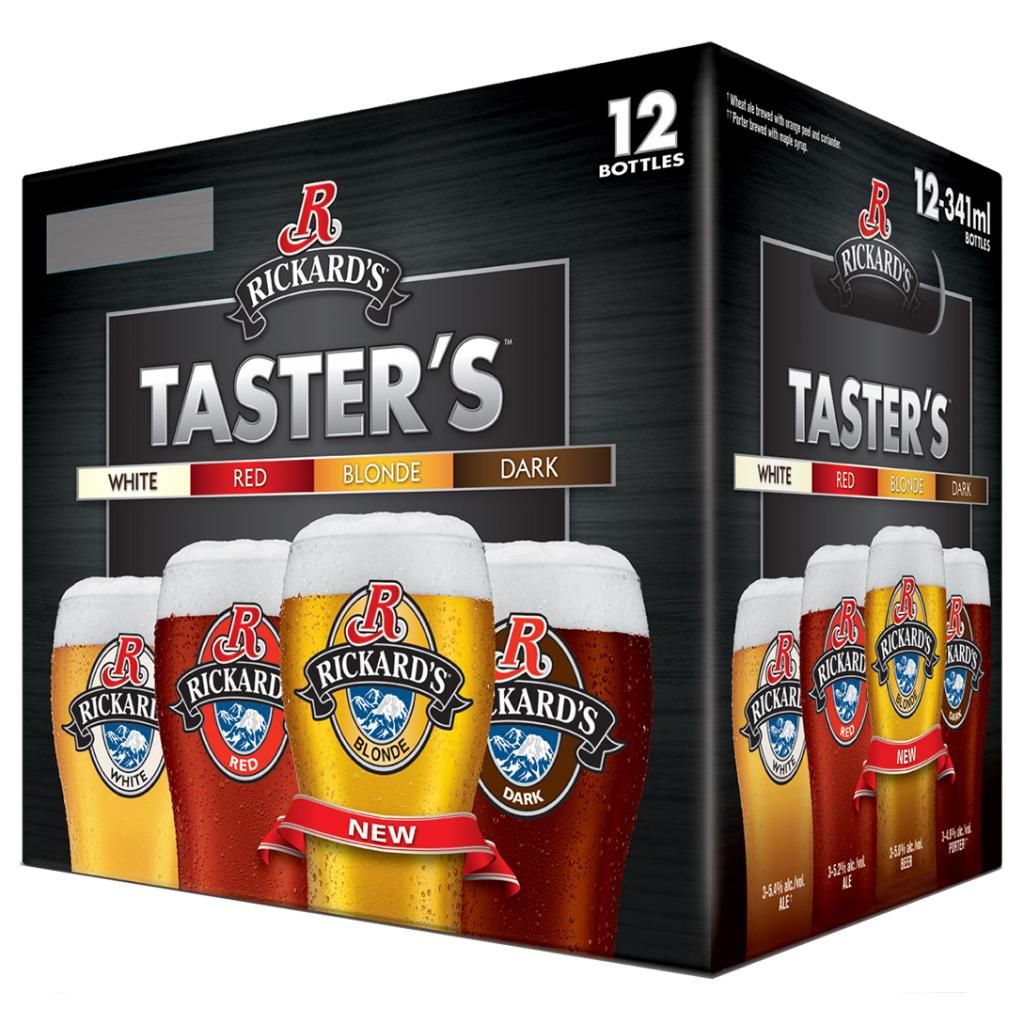 Rickards Taster 12 Bottles