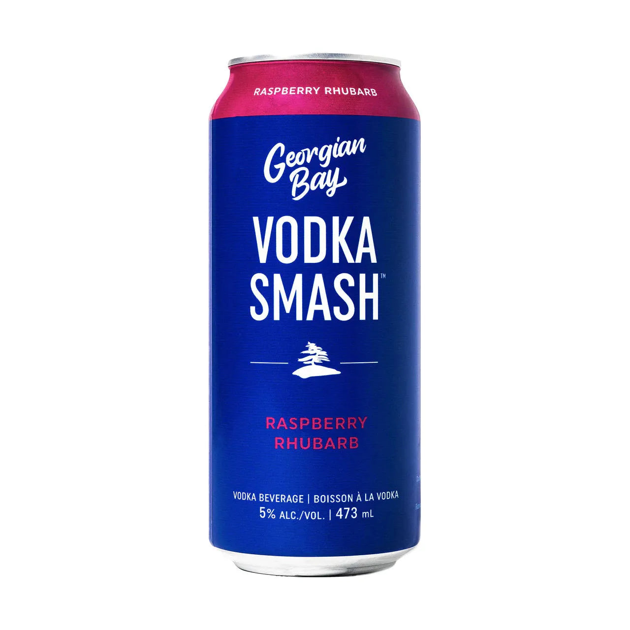 Georgian Bay Raspberry Rhubarb Vodka 473ml can