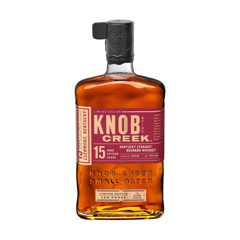Knob Creek 15 Year Old Bourbon 50% ABV 750ml