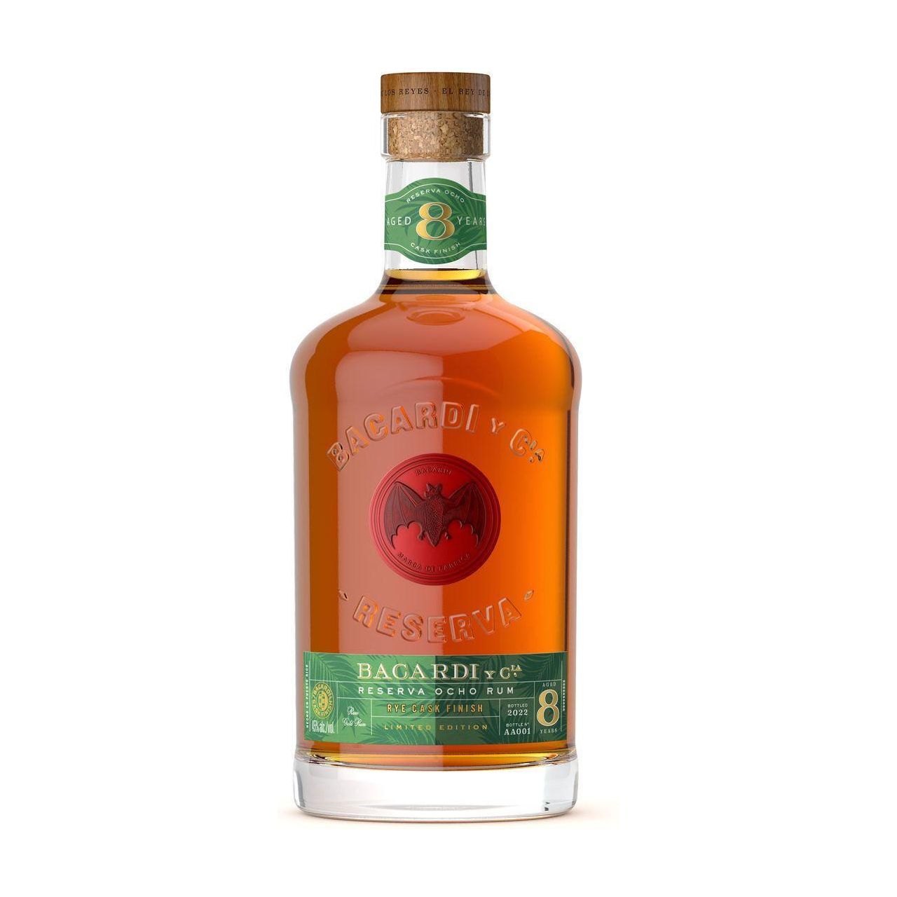 Bacardi 8 Year Old Rye Cask 750ml
