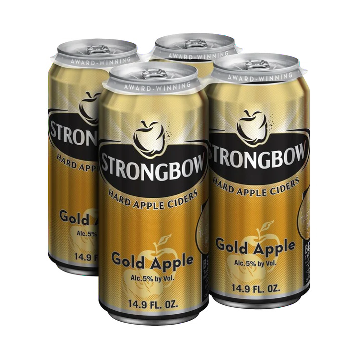 Strongbow Gold 4 Tall Cans