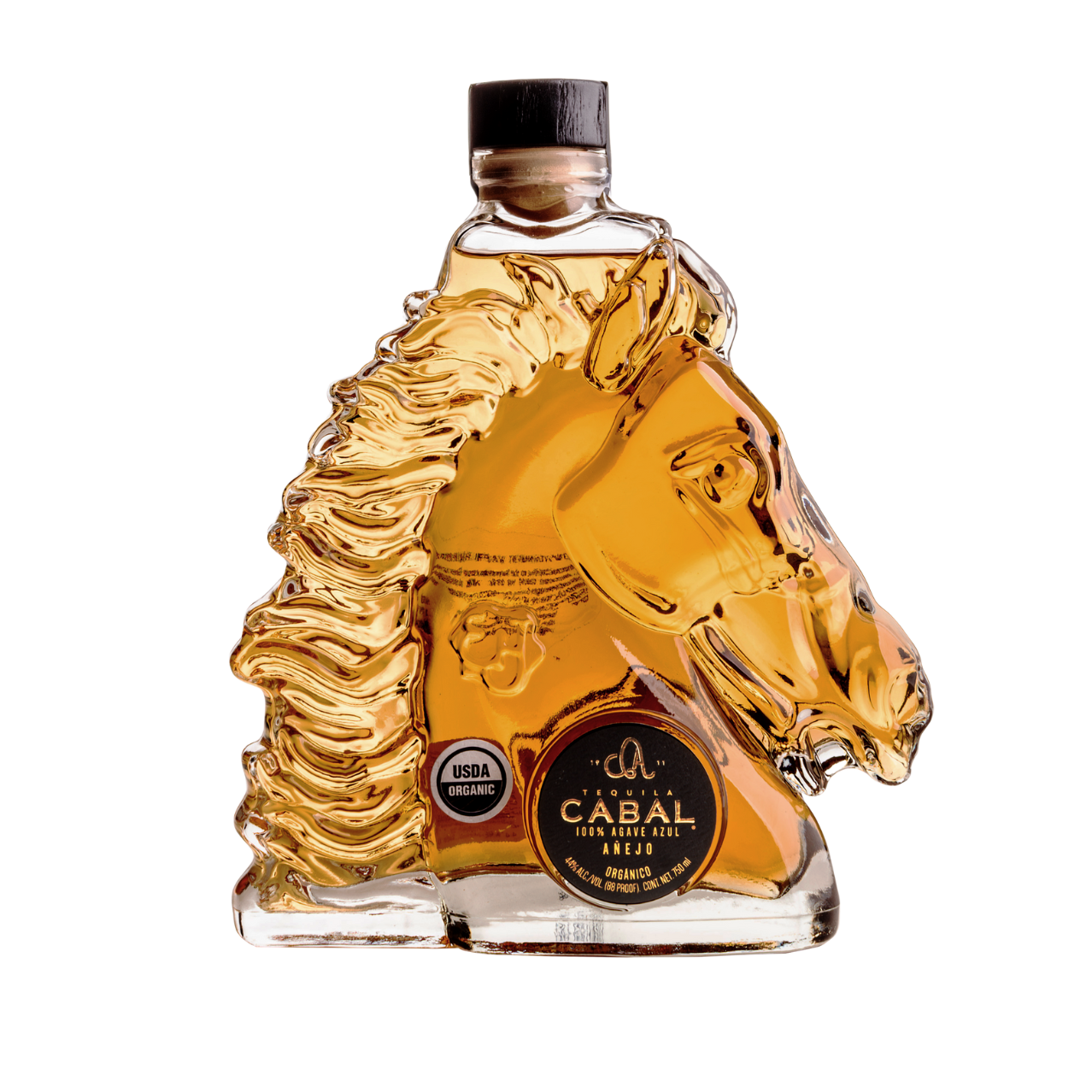 Tequila Cabal Anejo Horsehead 44% ABV 750ml