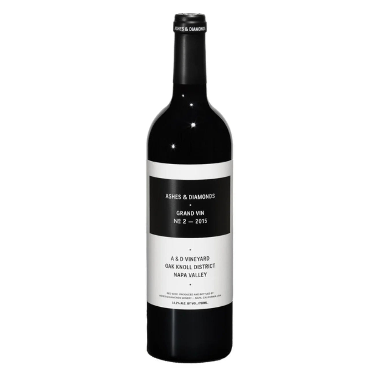 Ashes & Diamonds Oak Knoll Grand Vin 2015 750ml
