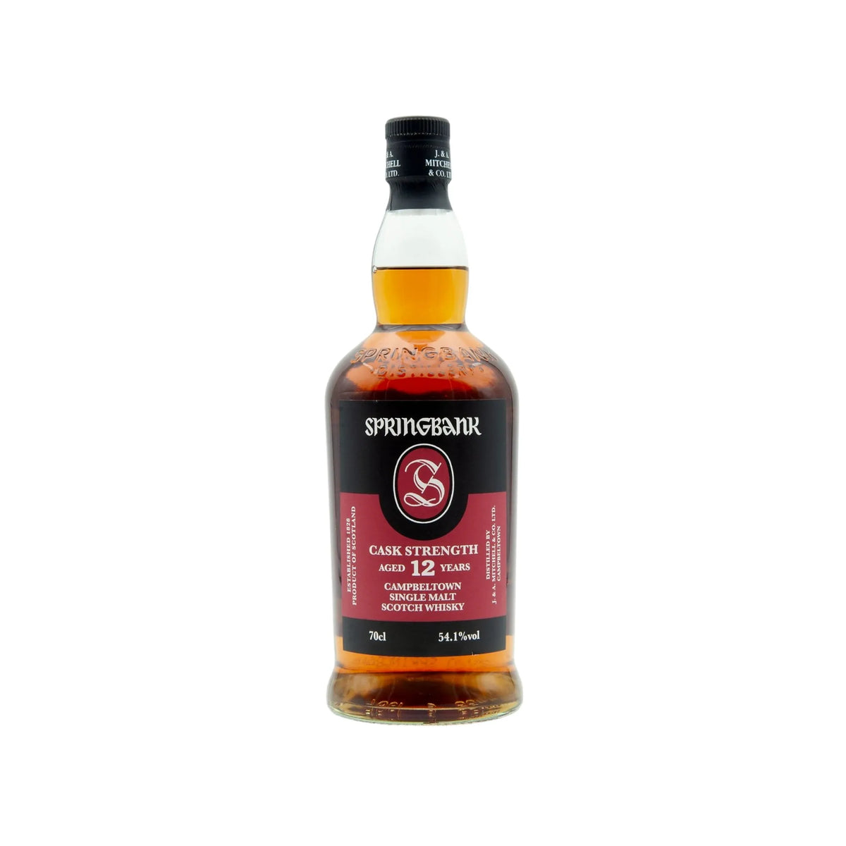 ウイスキー Springbank 12 Years Old 750ml Springbank 12 Year Old Cask Strength Single Malt Scotch Whisky
