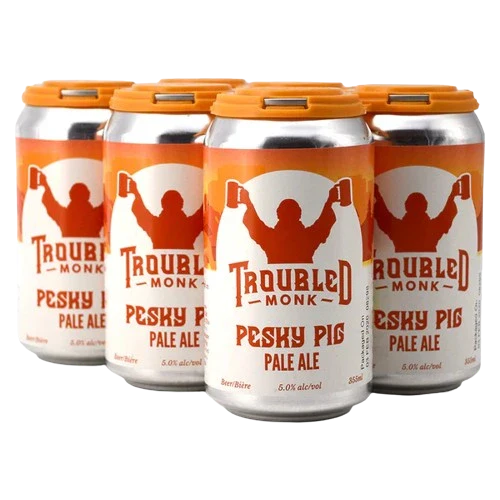 Troubled Monk Pesky Pig 6 Cans