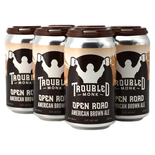 Troubled Monk Open Road American Brown A 6 Cans