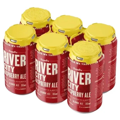 Brewsters River City Raspberry 6 Cans
