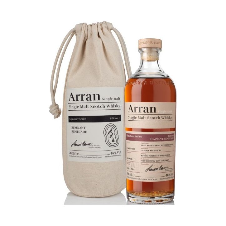 Arran Signature Remnant Renegade Edition 1 46% 700ml