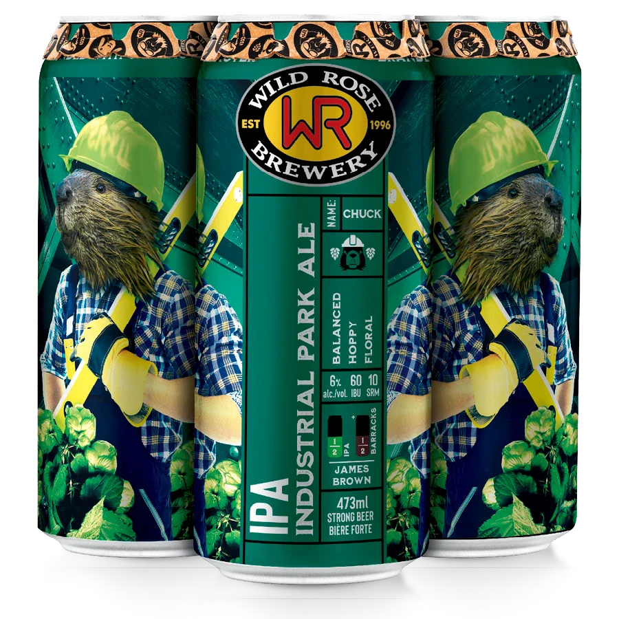 Wild Rose Industrial Park Ale 4 Tall Cans