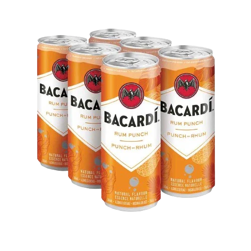 Bacardi Rum Punch 6 Cans