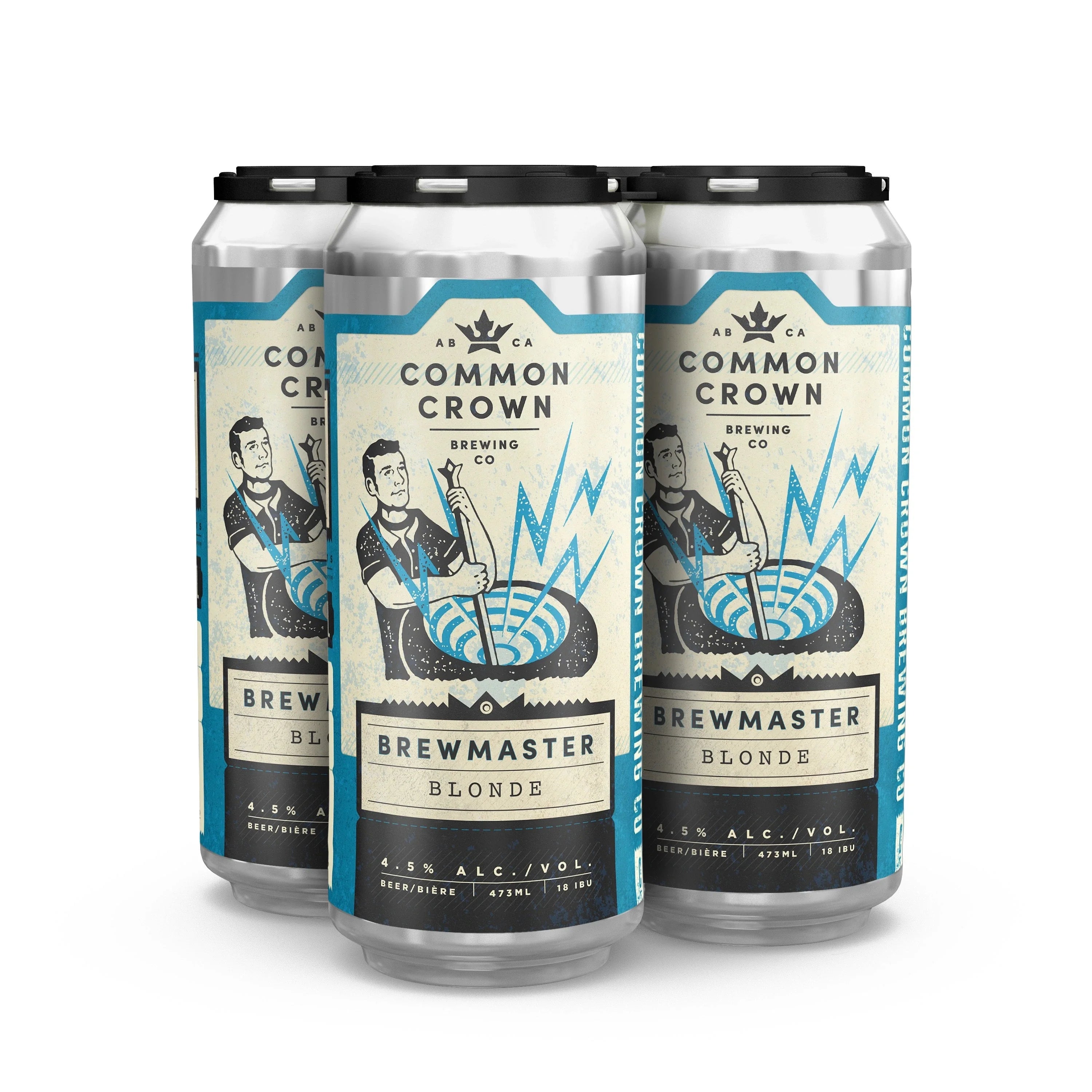 Common Crown Brewmaster Blonde 4 Tall Cans