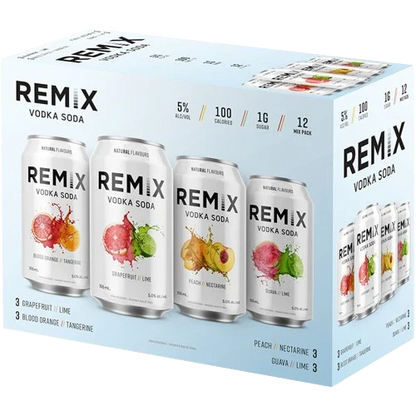 Remix Vodka Soda Mix V2 12 Cans