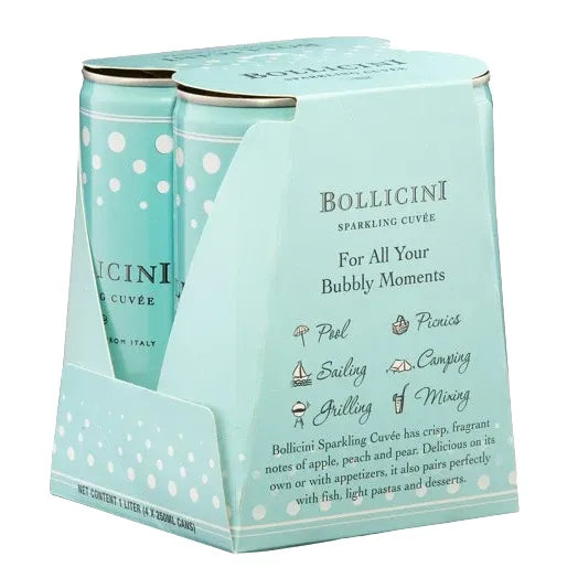 Bollicini Sparkling Cuvee 4 x 250ml