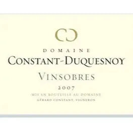Domaine Constant-Duquesnoy Vinsobres 2013 750ml
