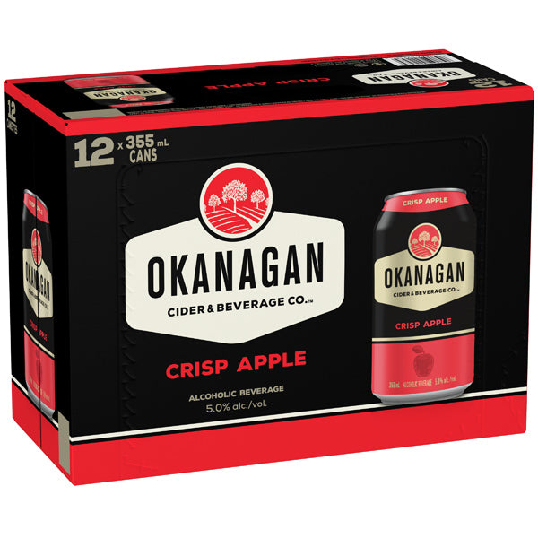 Okanagan Cider Crisp Apple 12 Cans
