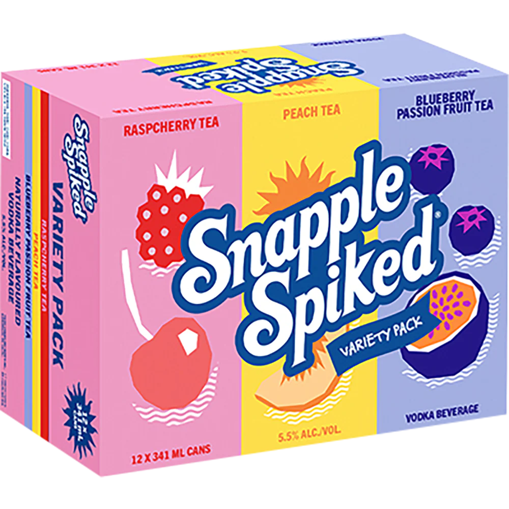 Snapple Spiked Variety Pack 12pk Cans