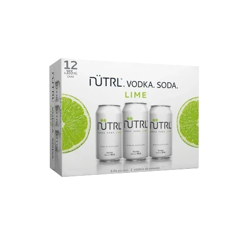 Nutrl Vodka Soda Lime 12pk cans