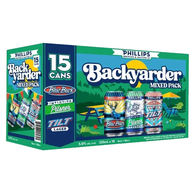 Phillips Backyarder Mixer Pack 15pk Cans